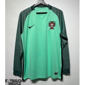 Portugalsko 2016 Retro Venkovní Dres Dlouhý Rukáv